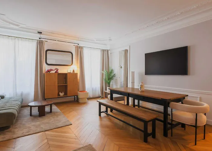 Modern A-c 4br-8p - Arc De Triomphe Appartement Paris